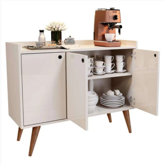 Coffee corner, 90 cm, white - ATCORN1 - Image 2