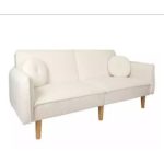 Sofa bed, 200 cm, off white - ATSOBD2 - Image 2