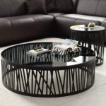 Coffee Table set, Black, 80cm - HACME37