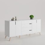 Buffet, MDF, White