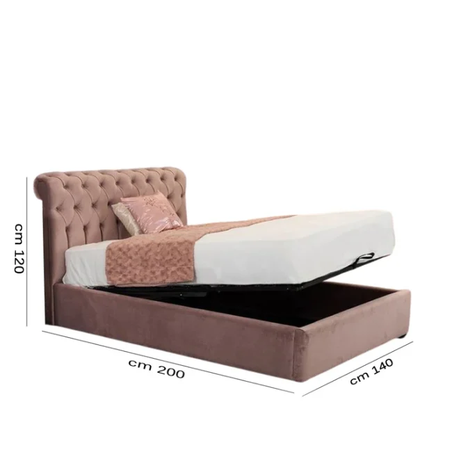 Bed - Mechanism Storage Box - Multiple colors - Multiple sizes - Image 4