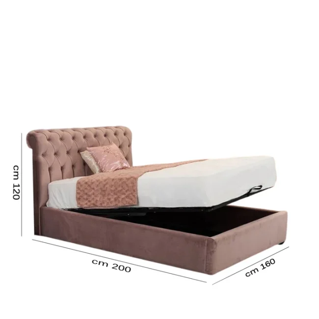 Bed - Mechanism Storage Box - Multiple colors - Multiple sizes - Image 3