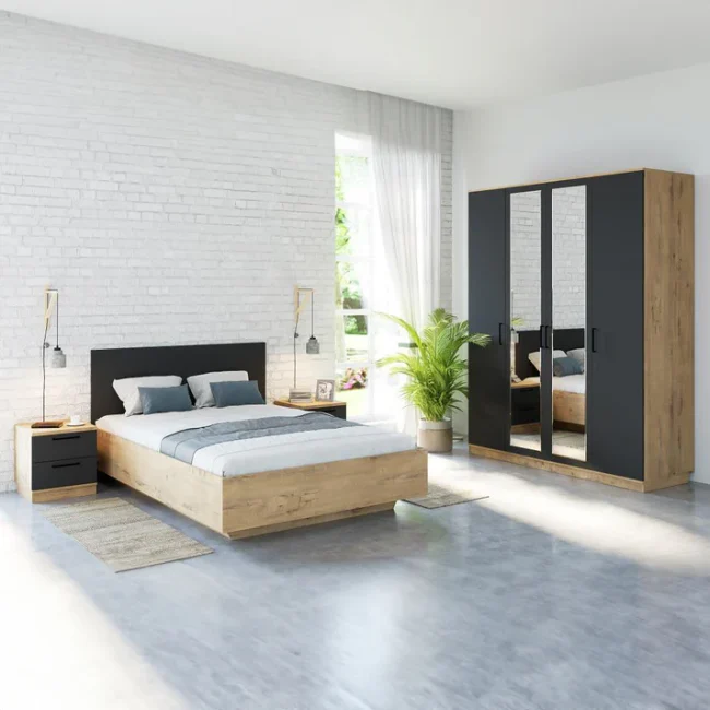 Bedroom set - 4 pieces