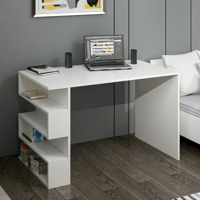 Bedroom - Bed with wardrobe and desk - Image 3