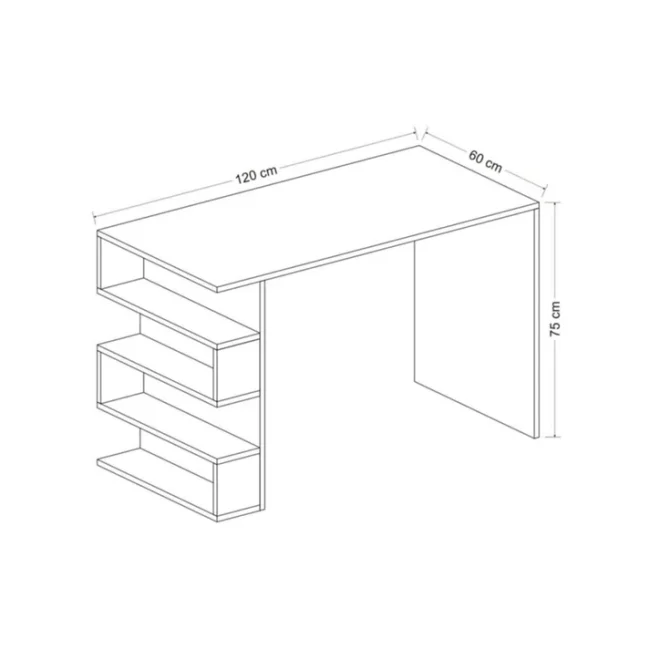 Bedroom - Bed with wardrobe and desk - Image 8