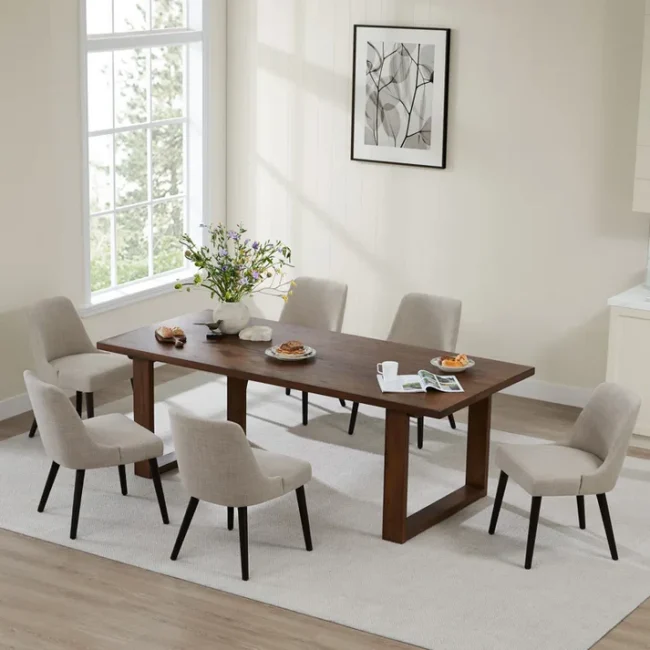Dining chair, Beech wood, 50x50cm - Image 6