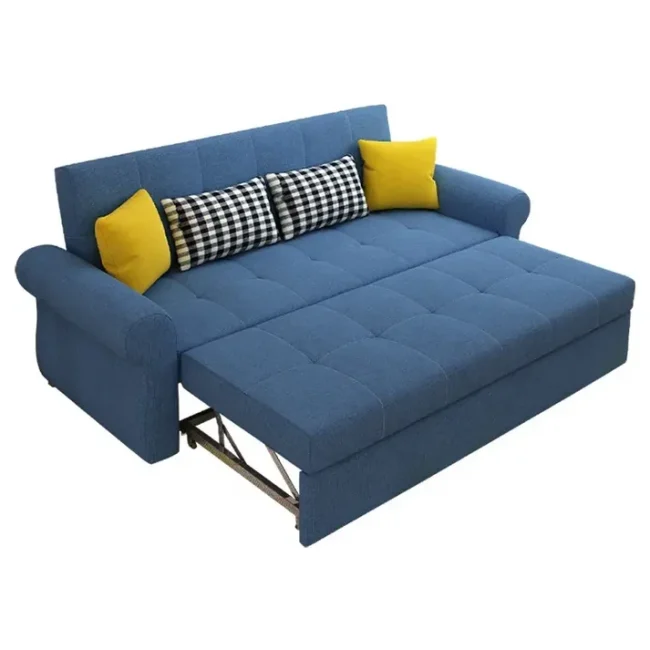Sofa bed, Beech wood, 85 & 200 cm - Image 2