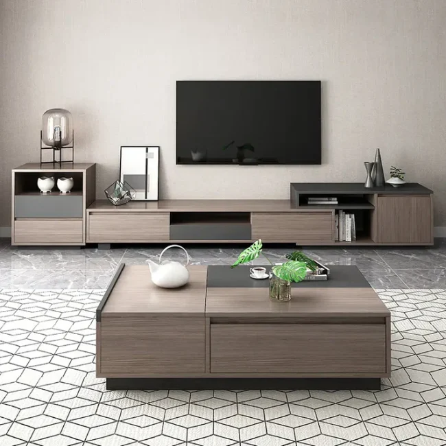 Table set, TV table & coffee table